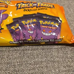 2022 Pokemon TCG Halloween Trick or Trade Booster Bundle 40 Packs Sealed - Image 3