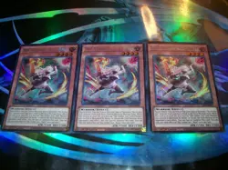 3x Sky Striker Ace - Raye 1st Edition Secret Rare L26D-ENS01 Yu-Gi-Oh! - Image 1