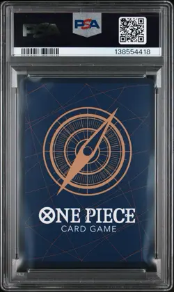 2025 ONE PIECE OP13-CARRYING ON HIS WILL ALTERNATE ART #110 STUSSY PSA 10 - Image 2