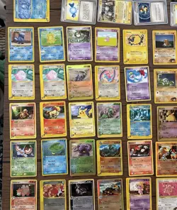 Bulk Vintage Pokemon cards 1999-2004 LP-MP - Image 4