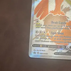 Pokemon TCG Cramorant V SWSH086 Sword & Shield Promo Full Art Holo Card - Image 3