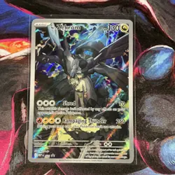 Pokemon N's Zekrom MEP Full Art Promo Holo 031 Dragon 130 HP Card - Image 1