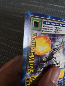 Vintage Digimon CCG Taco Bell Promo Card Skullmeramon TB-07 - Image 4