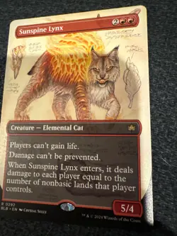 Sunspine Lynx (Borderless) Bloomburrow Regular - Image 1