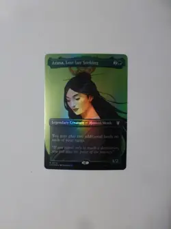 MtG Commander Masters Azusa, Lost But Se NM BORDERLESS FOIL $0.75 Flat VCT124076 - Image 1