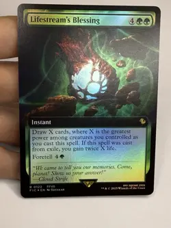 Lifestream's Blessing (Extended Art) Commander: Final Fantasy Foil - Image 1