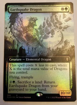 Earthquake Dragon (Extended Art) Commander Legends: Battle for Baldur's Gate... - Image 1