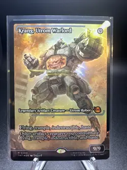 Krang, Utrom Warlord (Showcase) MTG Teenage Mutant Ninja Turtles Foil - 290 - Image 1