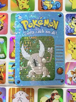 Pokemon 151 Vintage Pocket Monsters Vending HOLO Prism Sticker 2000 Nintendo - Image 2
