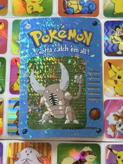 Pokemon 151 Vintage Pocket Monsters Vending HOLO Prism Sticker 2000 Nintendo - Image 4