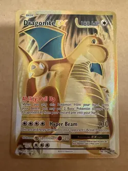 Pokemon TCG Dragonite EX Full Art Holo XY Evolutions English 2016 106/108 NM - Image 1