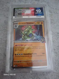 Team Rocket's Tyranitar Pokemon Center Promo - Ace 10 - Perfect Subgrades - Image 1