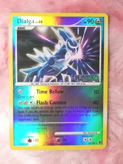 Dialga 16/106 Great Encounters Reverse Holo Pokemon Platinum Stamped Burger King - Image 1