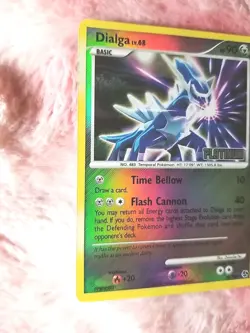 Dialga 16/106 Great Encounters Reverse Holo Pokemon Platinum Stamped Burger King - Image 2