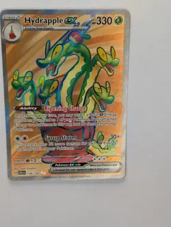 Hydrapple ex 156/142 Ultra Rare Pokemon TCG SV07: Stellar Crown NM - Image 1
