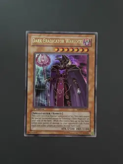 Dark Eradicator Warlock SD6-EN001 1st Edition Ultra Rare VLP/LP YuGiOh - Image 1