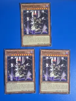 MAGO-EN106 Darklord Ixchel 3x 1st Edition YuGiOh - Image 1