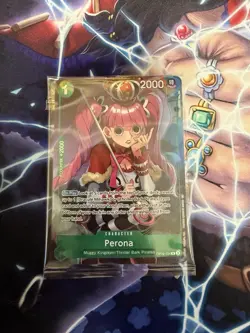 Perona (Illustration Box Vol.4) OP09-034 One Piece Promotion Cards Foil - Image 2