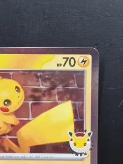 Pikachu Pokemon Day 2026 Stamped Promo Card 30th Anniversary 051/162 - Image 3