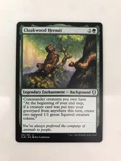 Cloakwood Hermit MTG Magic the Gathering Card NM Near Mint CLB - Image 1