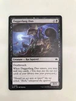 Daggerfang Duo MTG Magic the Gathering Card NM Near Mint BLB - Image 1
