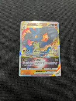 Lucario VSTAR SWSH214 SWSH: Sword & Shield Promo Cards Holo - Image 1