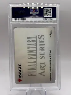 Sephiroth Fabled Soldier 44/53 Art Series Gold Stamp MTG PSA 10 GM - Image 2