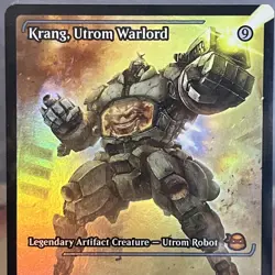 MTG Krang, Utrom Warlord (Showcase) (Foil) 0290 TMNT Teenage Mutant NM - Image 4