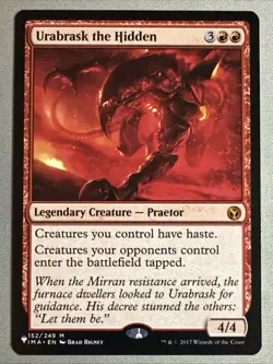 MTG / Urabrask the Hidden / LIST / #152 / Regular / Mythic / NM - Image 1
