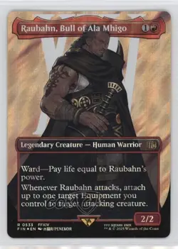 Surge Foil - Raubahn Bull of Ala Mhigo (Borderless Number) #0533 - Image 1