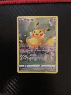 Pokemon Pikachu Ultra Rare Crown Zenith: Galarian Gallery GG30/GG70 NM - Image 1