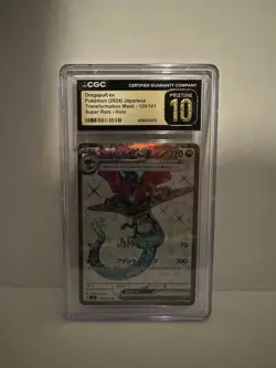 CGC Pristine 10 Dragapult ex 120/101 SR Japanese SV6 Transformation Mask Pokemon - Image 1
