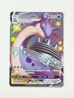 Lapras VMAX SV111/SV122 Full Art Holo Pokemon Shining Fates English Near Mint - Image 3