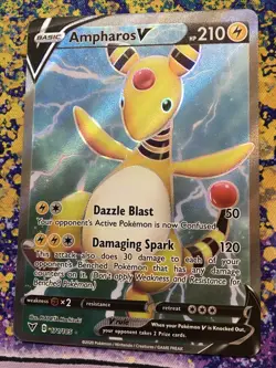 Pokemon TCG - Ampharos V - 171/185 Vivid Voltage - Ultra Rare Holo - MINT - Image 4