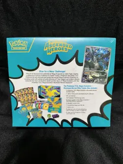Pokemon Mega Evolution Ascended Hero’s ETB Elite Trainer Box Sealed In Hand - Image 2