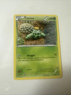 Pokemon Cacnea 4/162 XY Breakthrough 2015 Nm - Image 1