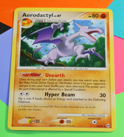 Aerodactyl 13/99 Arceus Regular Rare Pokemon - Image 1
