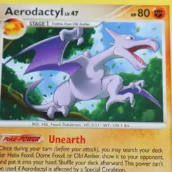 Aerodactyl 13/99 Arceus Regular Rare Pokemon - Image 2