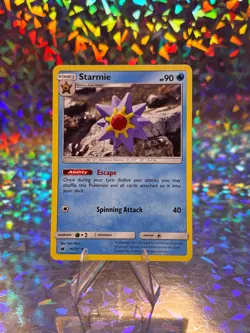 STARMIE 16/111 RARE CRIMSON INVASION POKEMON LP YUKA MORII - Image 1