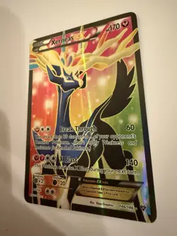 Pokemon Xerneas EX 170 HP Ultra Rare Full Art Holo XY 146/146 Basic - Image 3