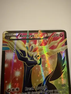 Pokemon Xerneas EX 170 HP Ultra Rare Full Art Holo XY 146/146 Basic - Image 4