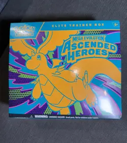 Pokemon TCG - Ascended Heroes - Elite Trainer Box (ETB) - SMALL TEAR BRAND NEW - Image 1