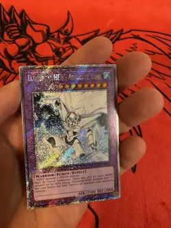 Yu-Gi-Oh: RA03-EN231 Elemental HERO-Absolute Zero 1st Ed. Platinum Secret Rare - Image 1