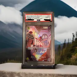 2025 ONE PIECE OP10-056 CHARLOTTE FLAMPE SPECIAL ALTERNATE ART English PSA 10 - Image 1
