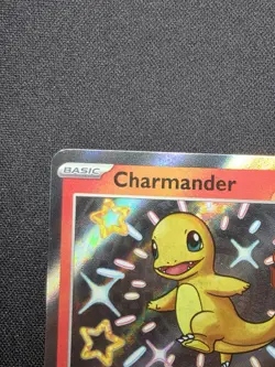 Pokemon TCG Charmander 109/091 Paldean Fates 2024 Shiny Rare Card - Image 4