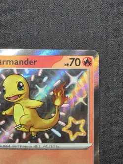 Pokemon TCG Charmander 109/091 Paldean Fates 2024 Shiny Rare Card - Image 5