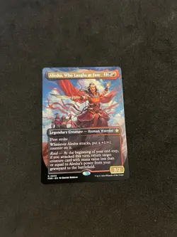 Alesha, Who Laughs at Fate (Borderless) #343 [Foundations] Magic MTG Cards NM/LP - Image 1