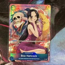 One Piece CCG Boa Hancock Special Rare Holo OP13-051 5000 Power Card - Image 1