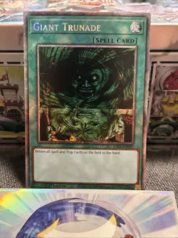 Giant Trunade Platinum Secret Rare Card RA03-EN097 NM - Image 5