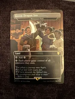 Green Dragon Inn - Homeward Path (Foil) Commander: the Lord of the Rings: - Image 1